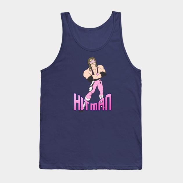 Bret the Hitman Hart Tank Top by Pittih